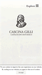 Mobile Screenshot of cascinagilli.it